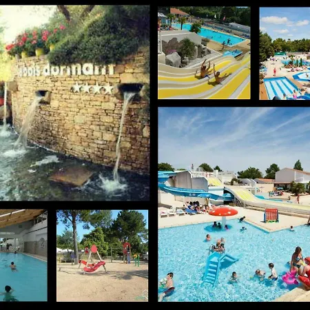 Mobil 6 8 Personnes 3 Ch Camping Le Bois Dormant 4* Saint-Jean-de-Monts